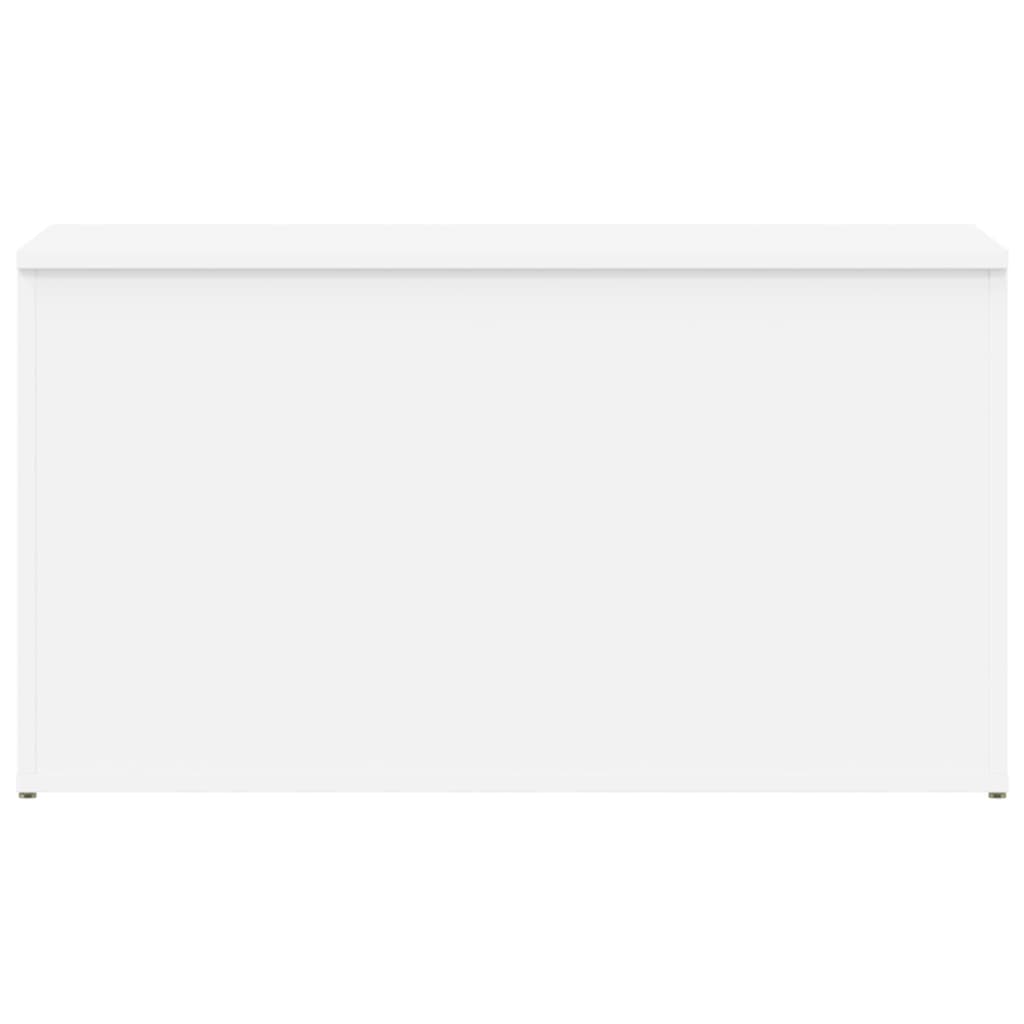 Coffre de rangement Blanc 84x42x46 cm Bois d'ingénierie - XIOS