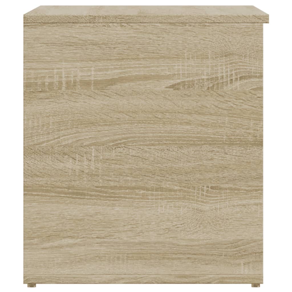 Coffre de rangement Chêne sonoma 84x42x46 cm Bois d'ingénierie - XIOS