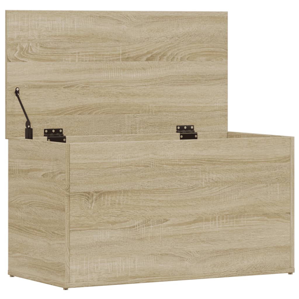 Coffre de rangement Chêne sonoma 84x42x46 cm Bois d'ingénierie - XIOS