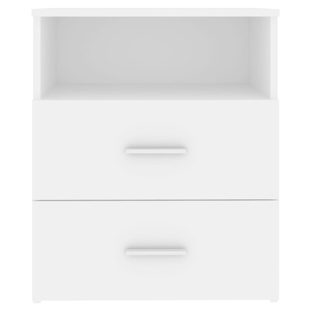 Tables de chevet 2 pcs Blanc 50x32x60 cm - XIOS
