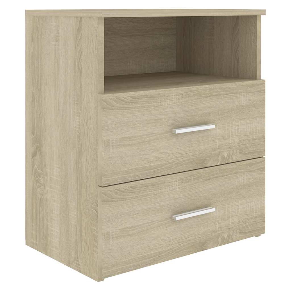 Table de chevet Chêne sonoma 50x32x60 cm - XIOS