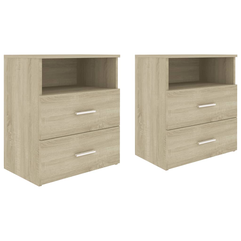 Tables de chevet 2 pcs Chêne sonoma 50x32x60 cm - XIOS