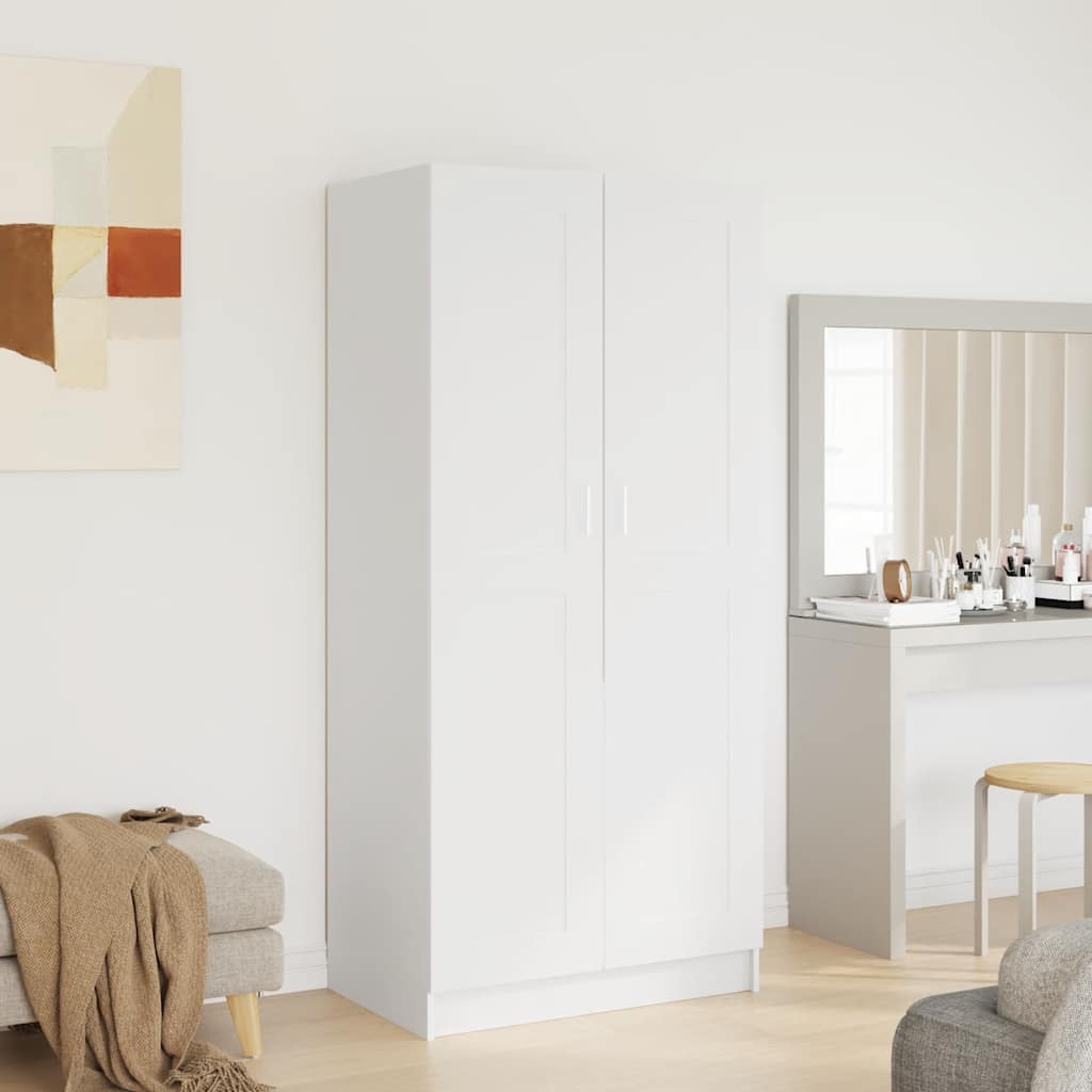 Garde-robe Blanc 82,5x51,5x180 cm Aggloméré - XIOS