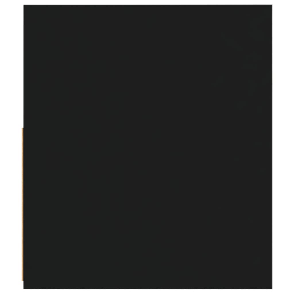 Tables de chevet 2 pcs avec LED Noir 60x35x40 cm - XIOS