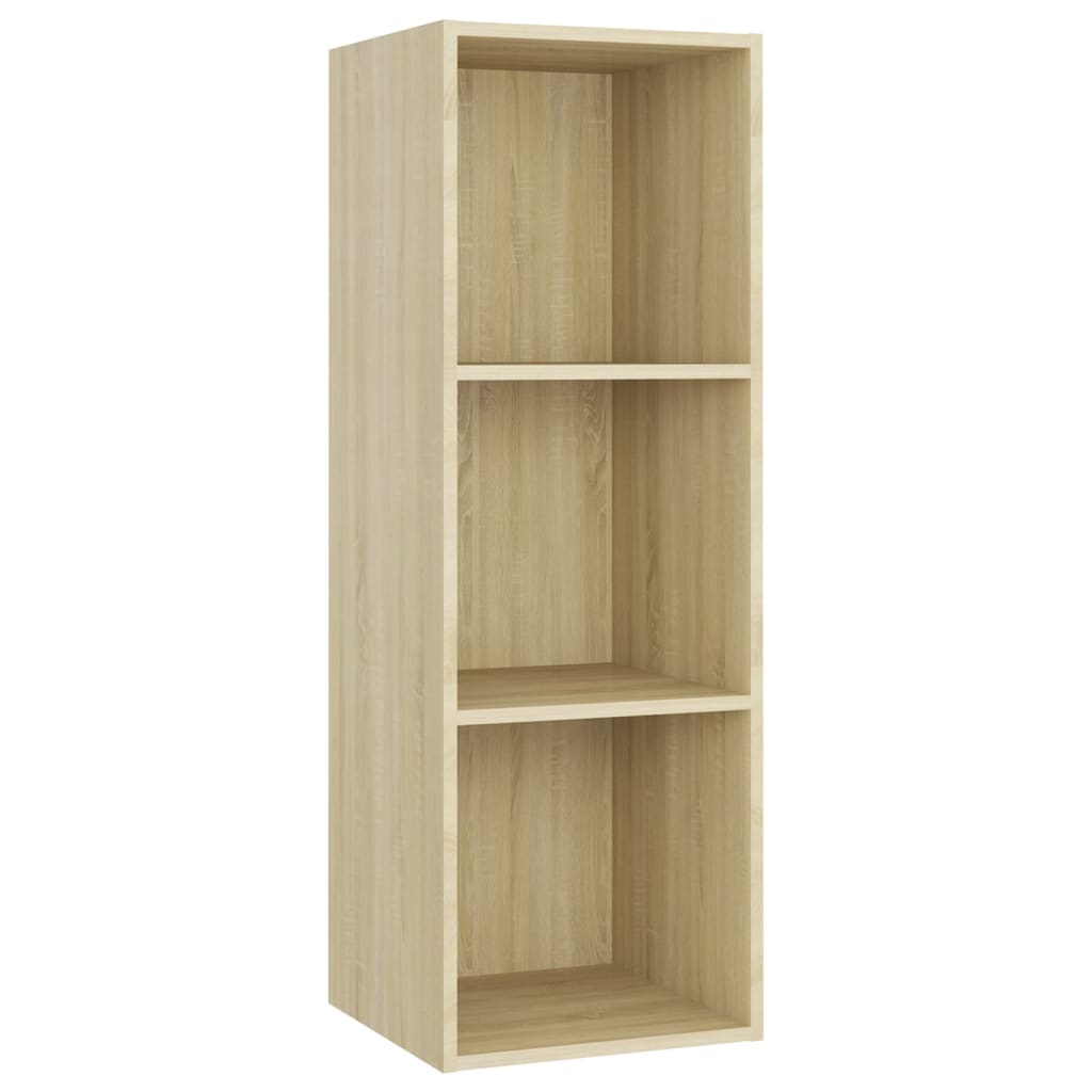 Meubles TV 2 pcs Chêne sonoma 107x35x37 cm Bois d'ingénierie - XIOS
