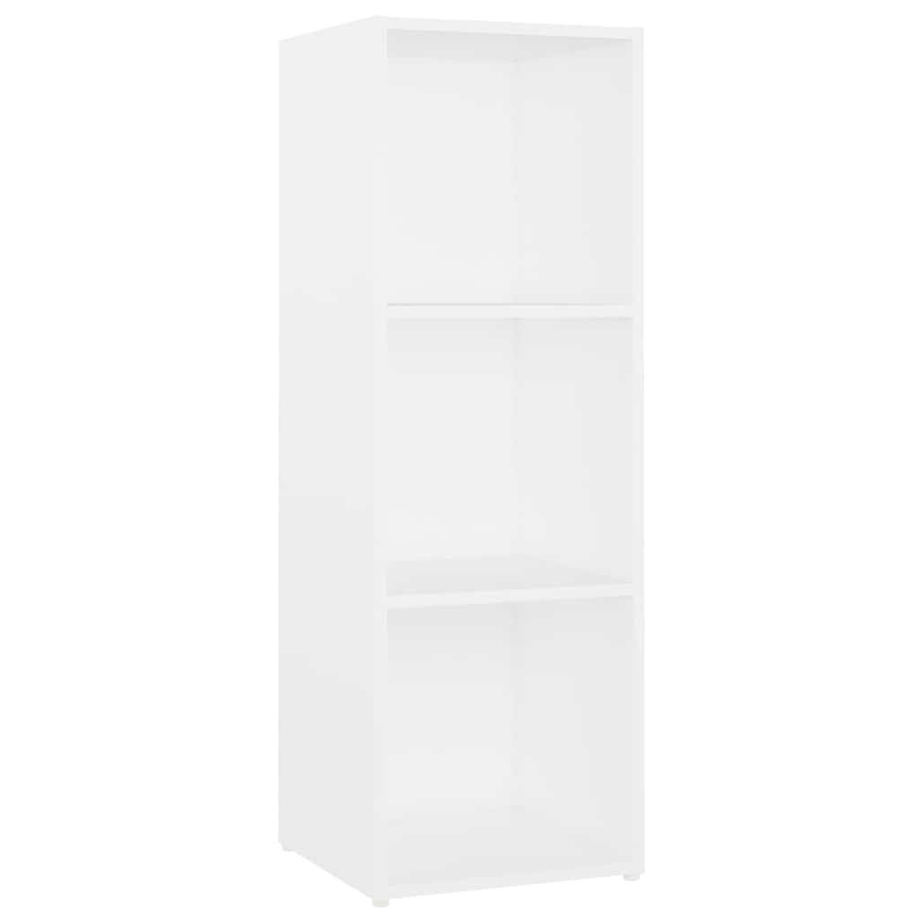 Meubles TV 3 pcs Blanc 107x35x37 cm Bois d'ingénierie - XIOS