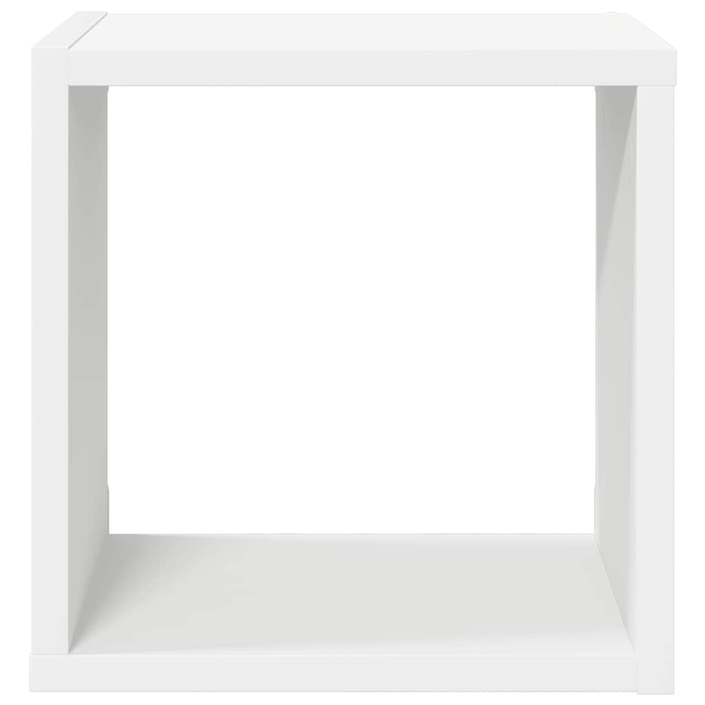 Étagères cube murales 4 pcs Blanc 26x15x26 cm