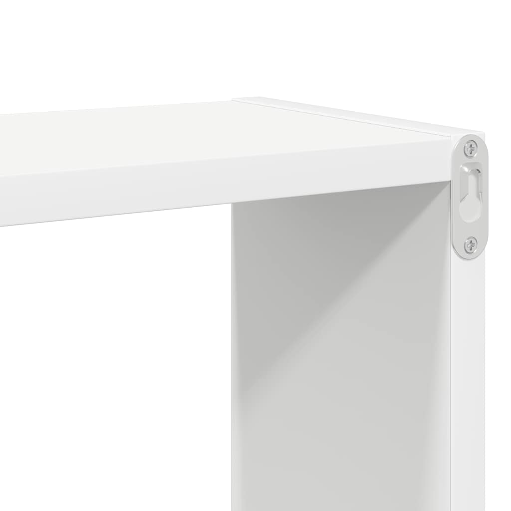 Étagères cube murales 4 pcs Blanc 26x15x26 cm