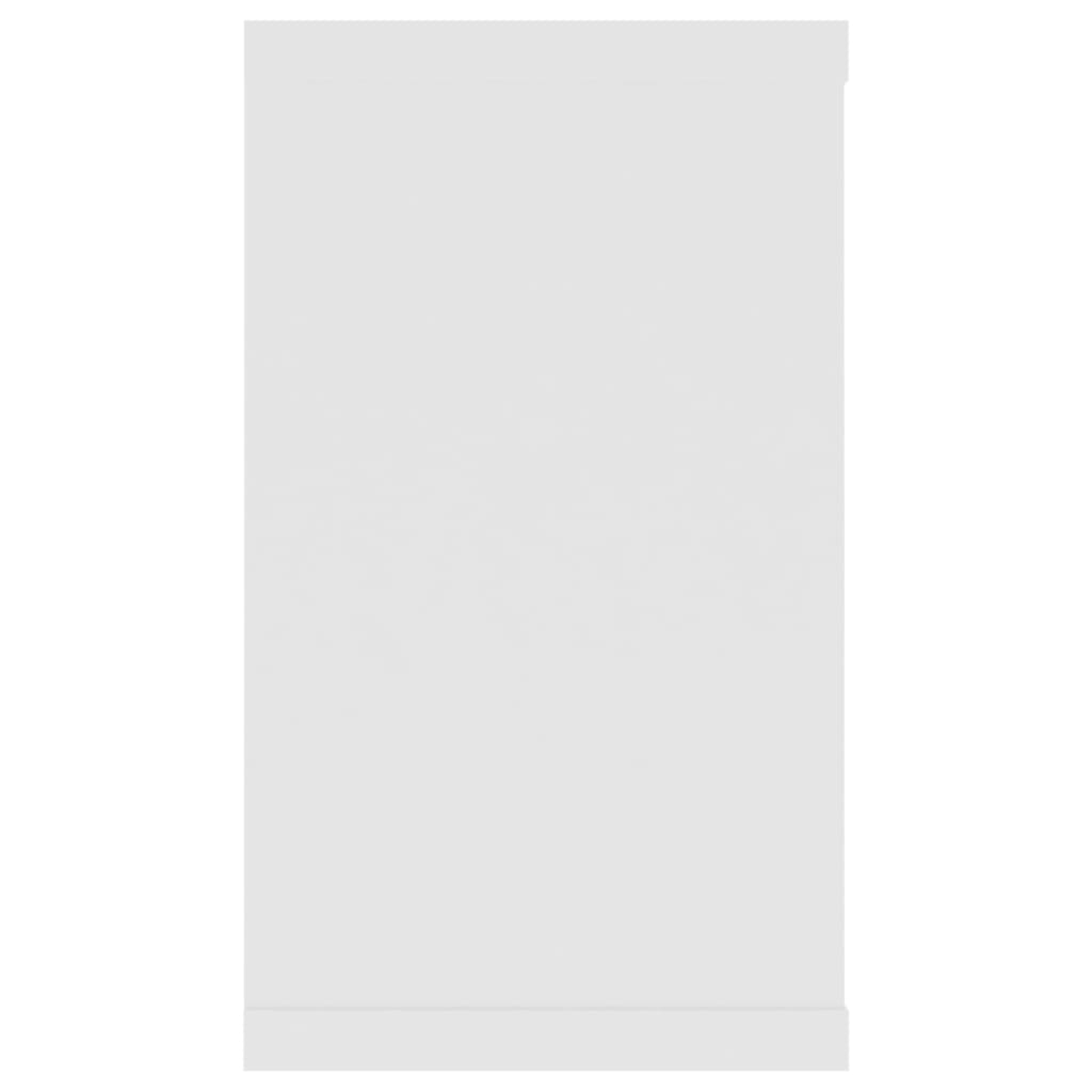 Étagères cube murales 2pcs Blanc 80x15x26,5cm bois d'ingénierie - XIOS