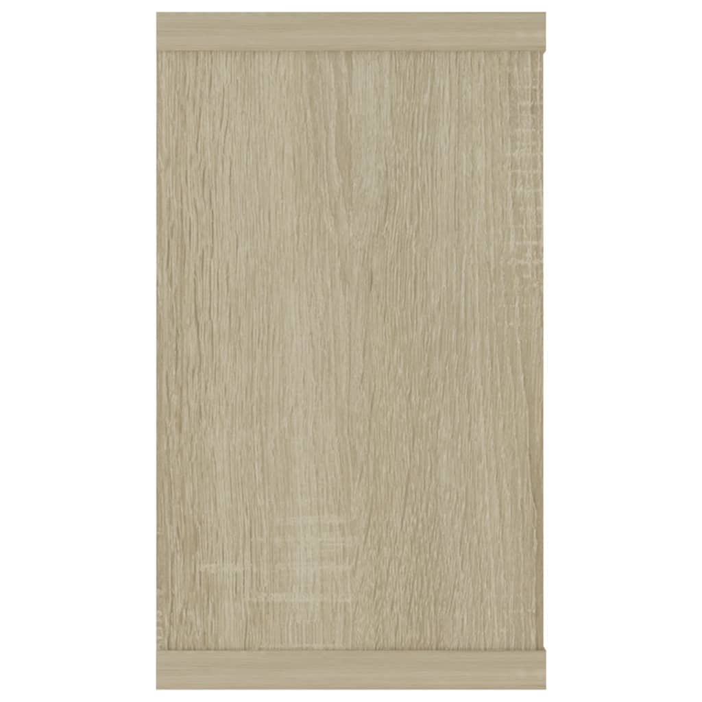 Étagères cube murales 4 pcs Chêne sonoma 80x15x26,5 cm - XIOS