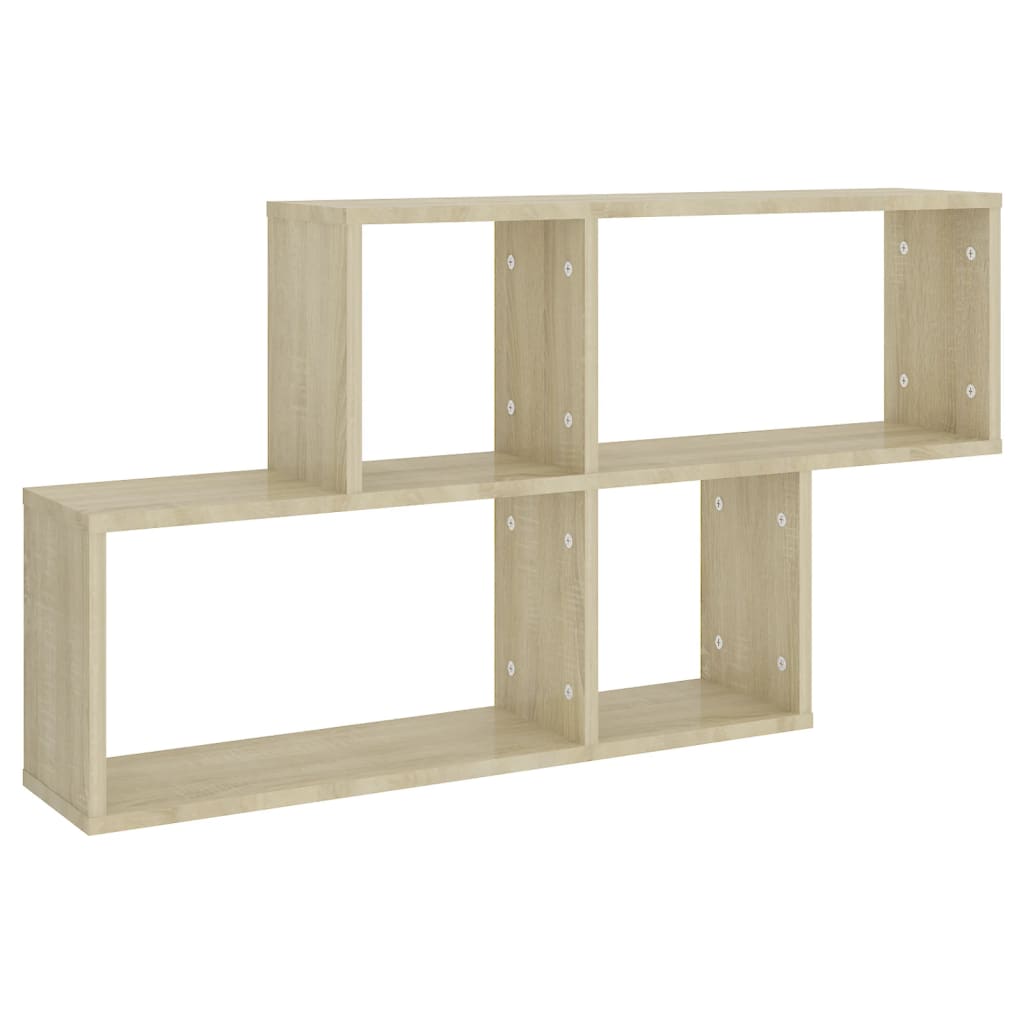 Étagère murale Chêne sonoma 100x18x53 cm Bois d’ingénierie - XIOS