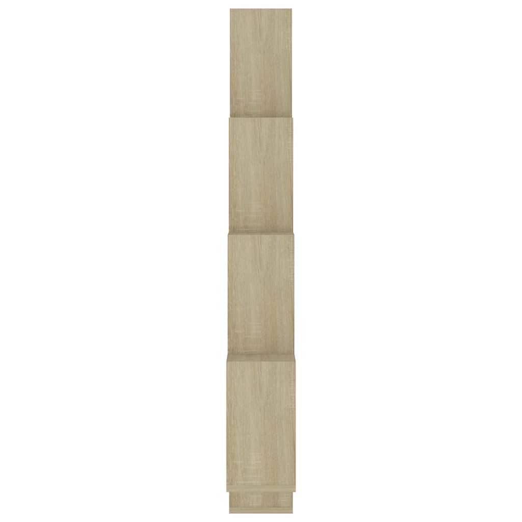 Étagère murale cube Chêne sonoma 90x15x119 cm Bois d’ingénierie - XIOS