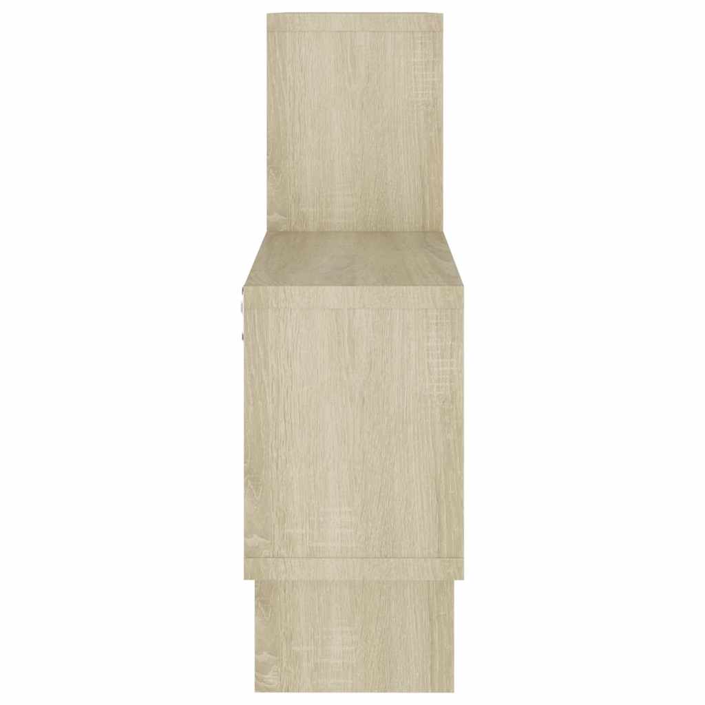 Étagère murale forme d'auto Chêne sonoma Bois d’ingénierie - XIOS