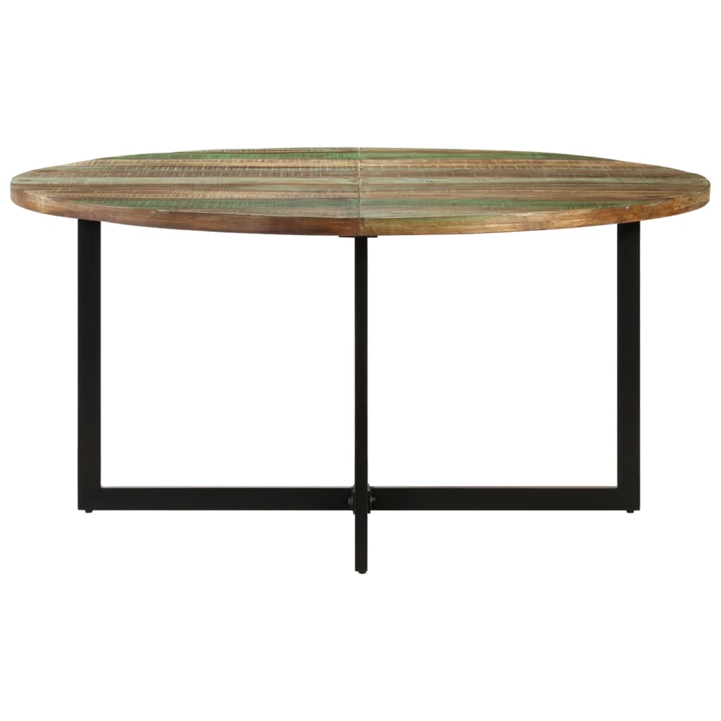 Table à manger 150x75 cm Bois massif de récupération - XIOS