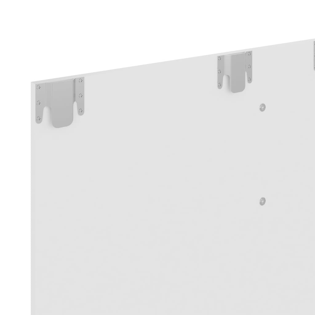 Meuble TV mural Blanc 120x23,5x90 cm Bois d’ingénierie - XIOS
