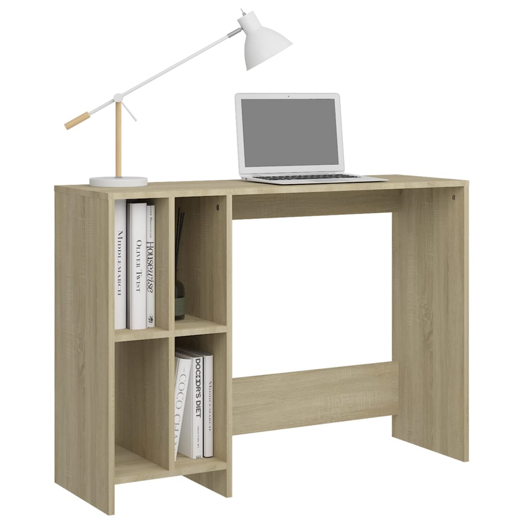 Bureau d'ordinateur portable chêne sonoma bois d'ingénierie - XIOS
