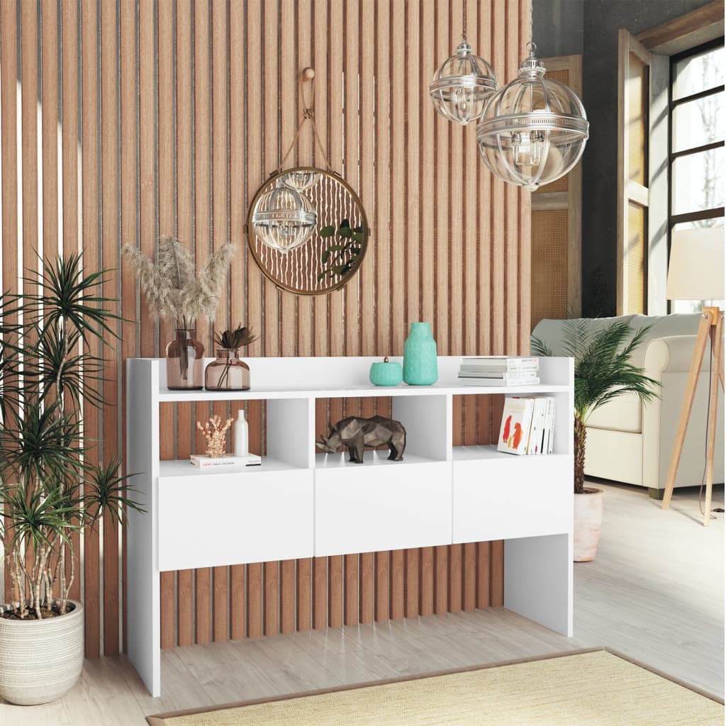Buffet Blanc 105x30x70 cm Bois d’ingénierie - XIOS