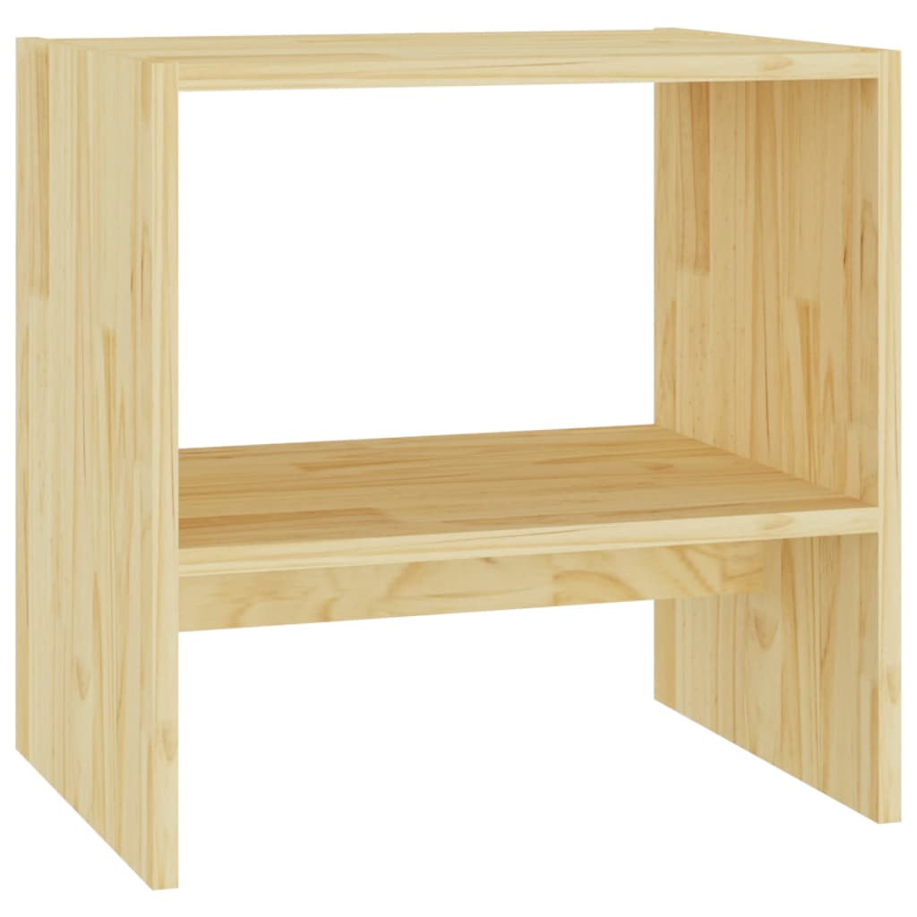 Table de chevet 40x30,5x40 cm bois de pin massif - XIOS
