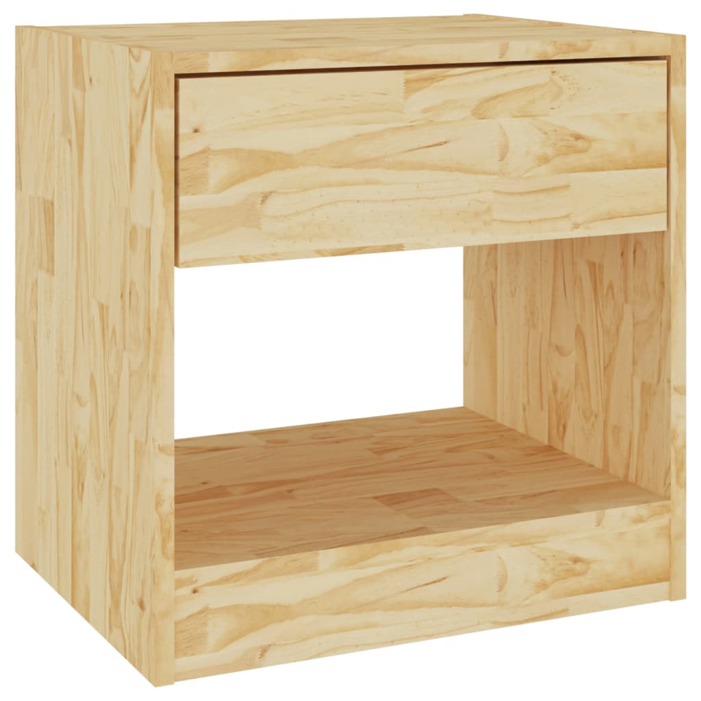 Table de chevet 40x31x40 cm bois de pin massif - XIOS