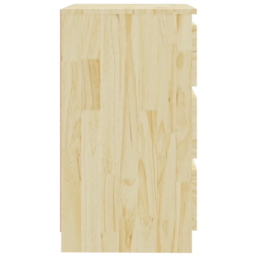 Table de chevet 60x36x64 cm Bois de pin massif - XIOS