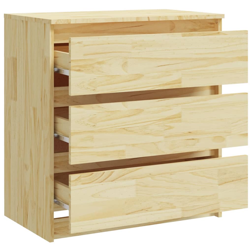 Table de chevet 60x36x64 cm Bois de pin massif - XIOS