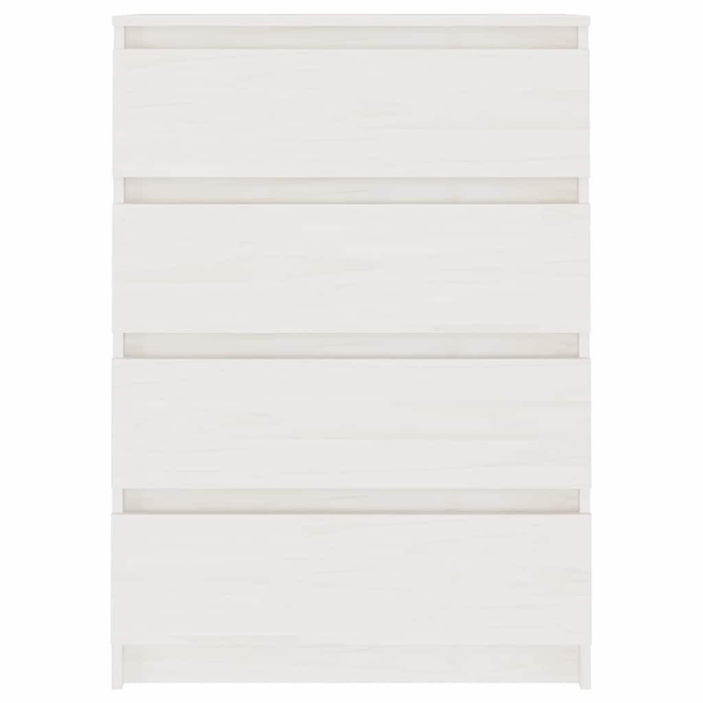 Armoire d'appoint Blanc 60x36x84 cm Bois de pin massif - XIOS