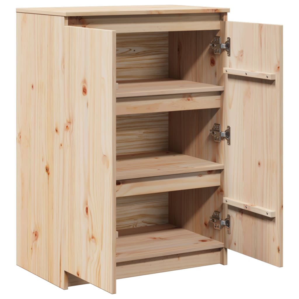 Buffet 60x36x84 cm bois de pin massif - XIOS