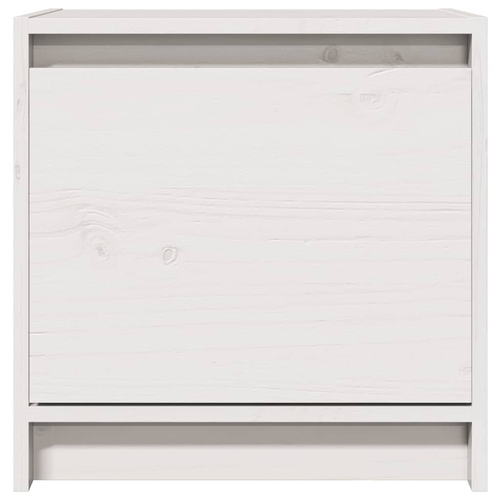 Tables de chevet 2 pcs Blanc 40x30,5x40 cm Bois de pin massif - XIOS