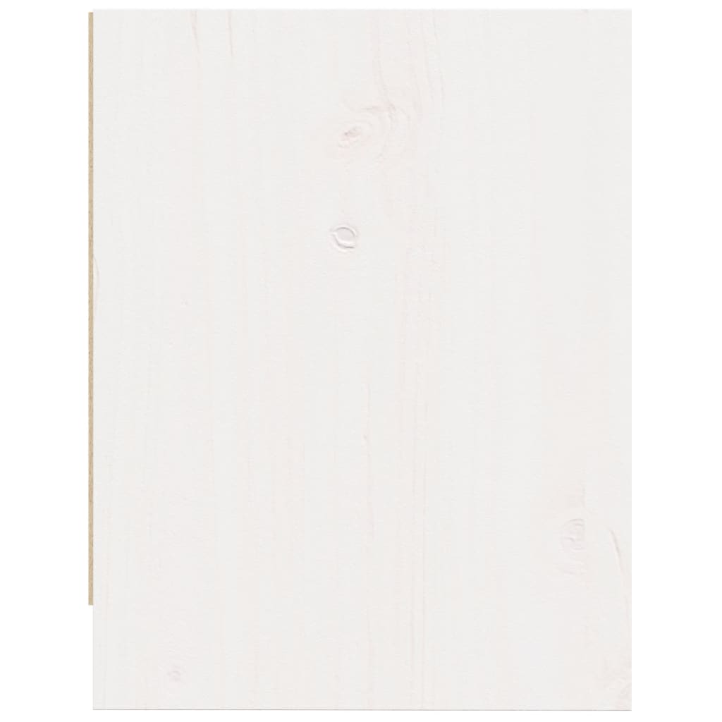 Tables de chevet 2 pcs Blanc 40x30,5x40 cm Bois de pin massif - XIOS