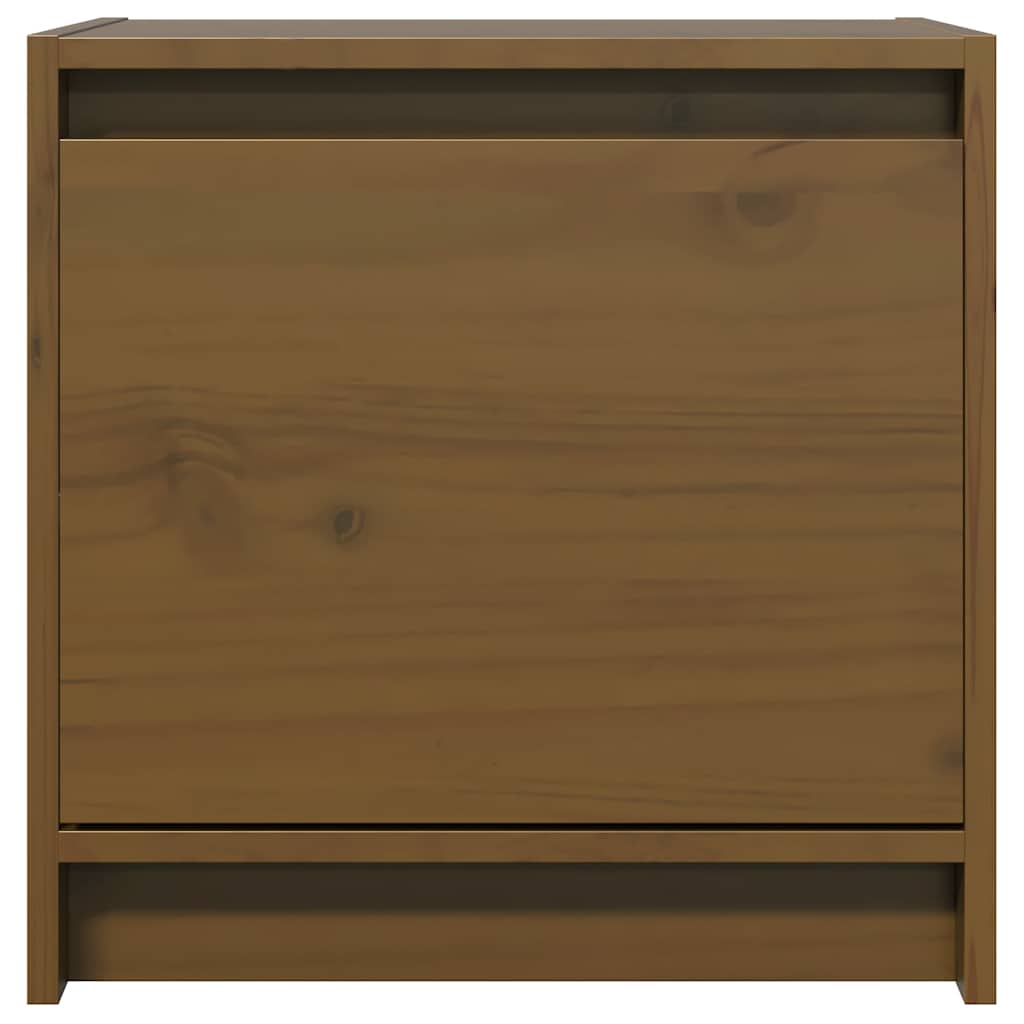 Tables de chevet 2 pcs Marron miel 40x30,5x40 cm Bois de pin - XIOS