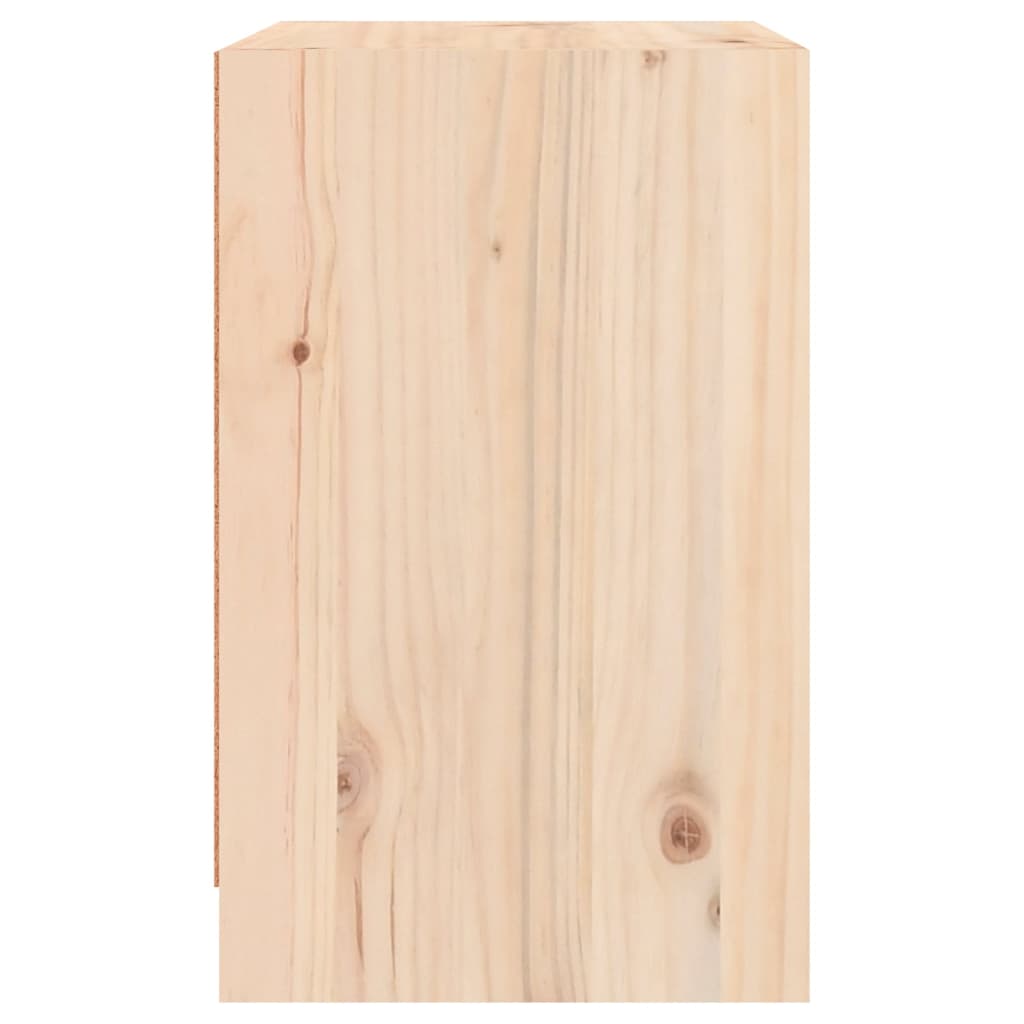 Table de chevet 40x31x50 cm bois de pin massif - XIOS