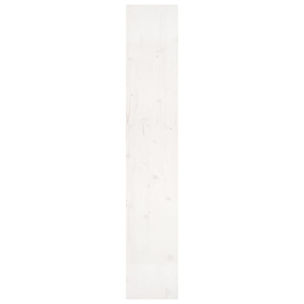 Bibliothèque/Séparateur de pièce Blanc 80x30x167,4cm Pin massif - XIOS