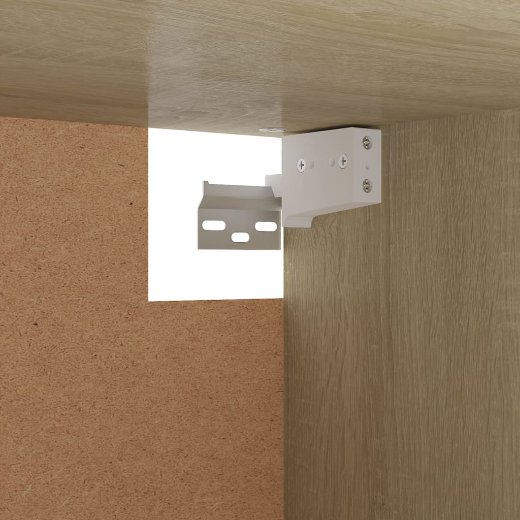 Garde-robe chêne sonoma 100x32,5x35 cm bois d'ingénierie - XIOS