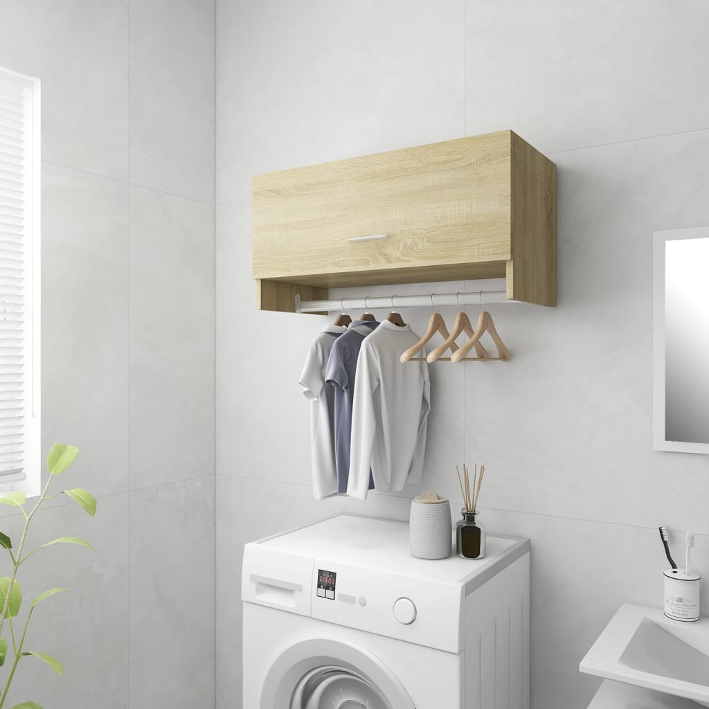 Garde-robe chêne sonoma 70x32,5x35 cm bois d'ingénierie - XIOS