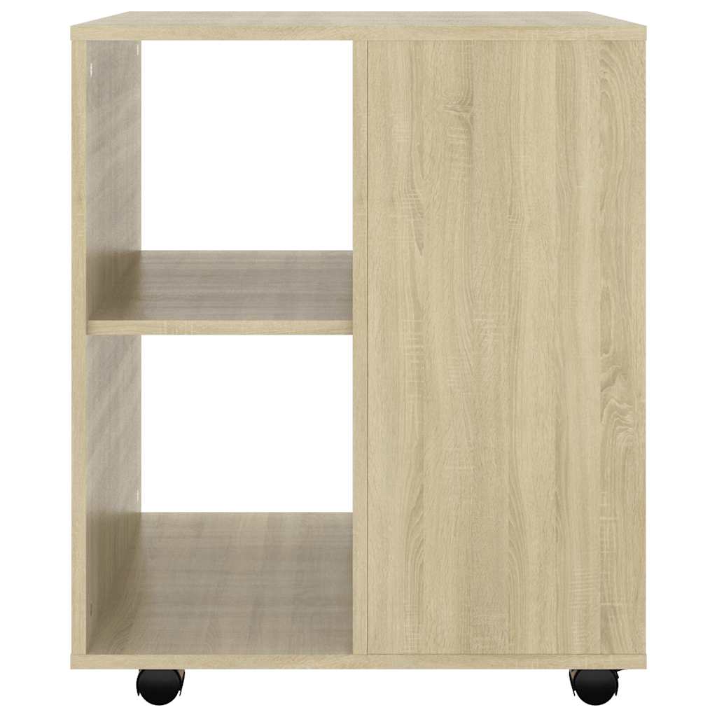 Armoire à roulettes Chêne Sonoma 60x53x72 cm Bois d'ingénierie - XIOS