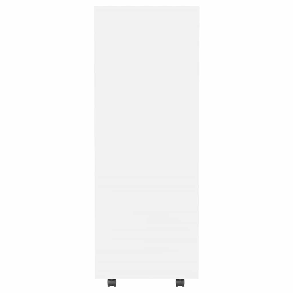 Garde-robe Blanc 80x40x110 cm Bois d’ingénierie - XIOS