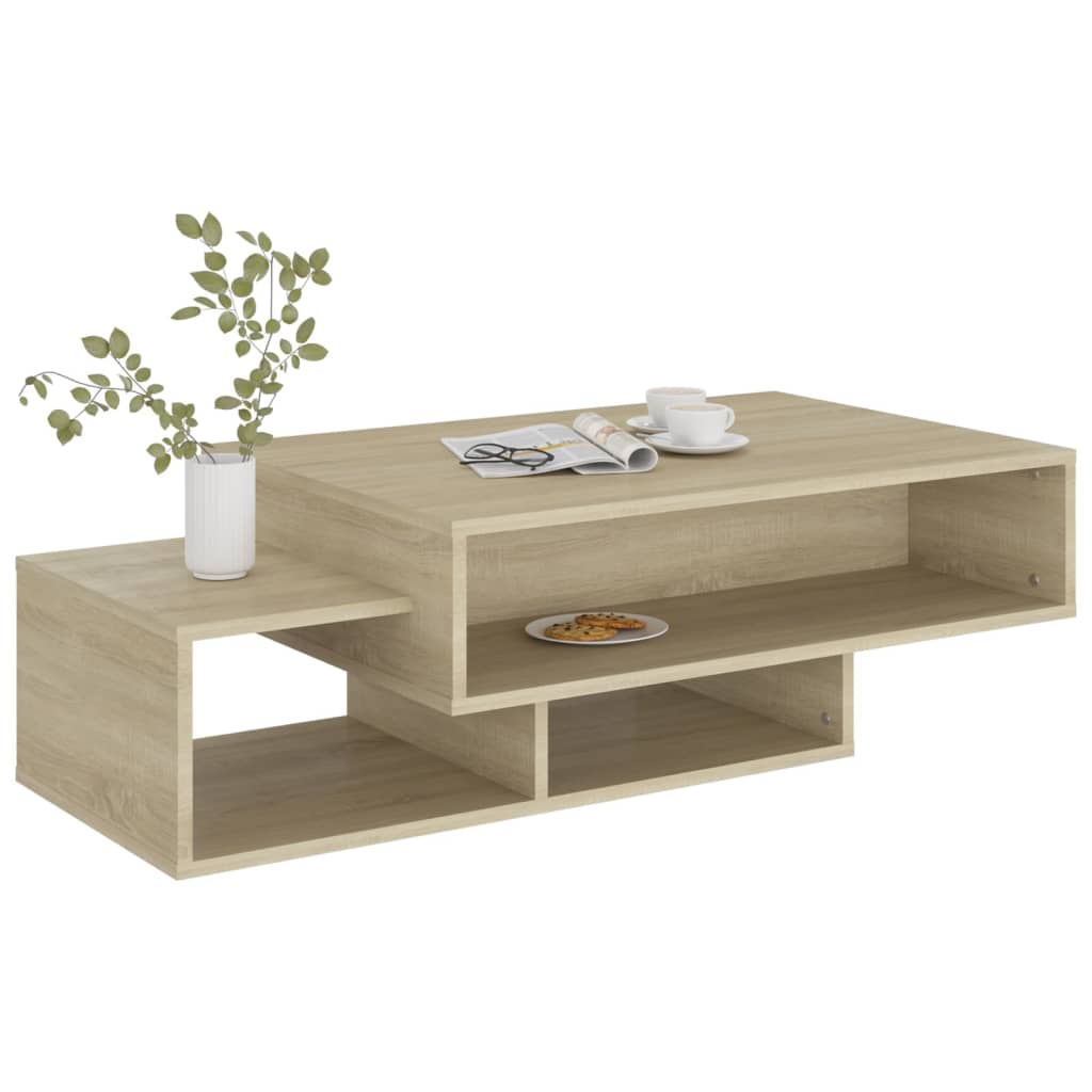 Table basse Chêne sonoma 105x55x32 cm Bois d’ingénierie - XIOS