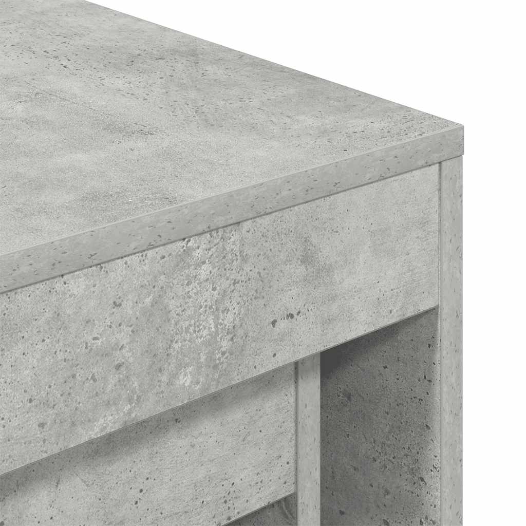 Tables gigognes 3 pcs Gris béton Aggloméré - XIOS