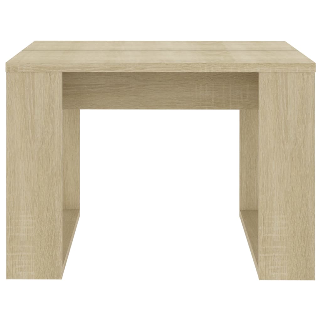 Table d'appoint Chêne sonoma 50x50x35 cm Bois d’ingénierie - XIOS