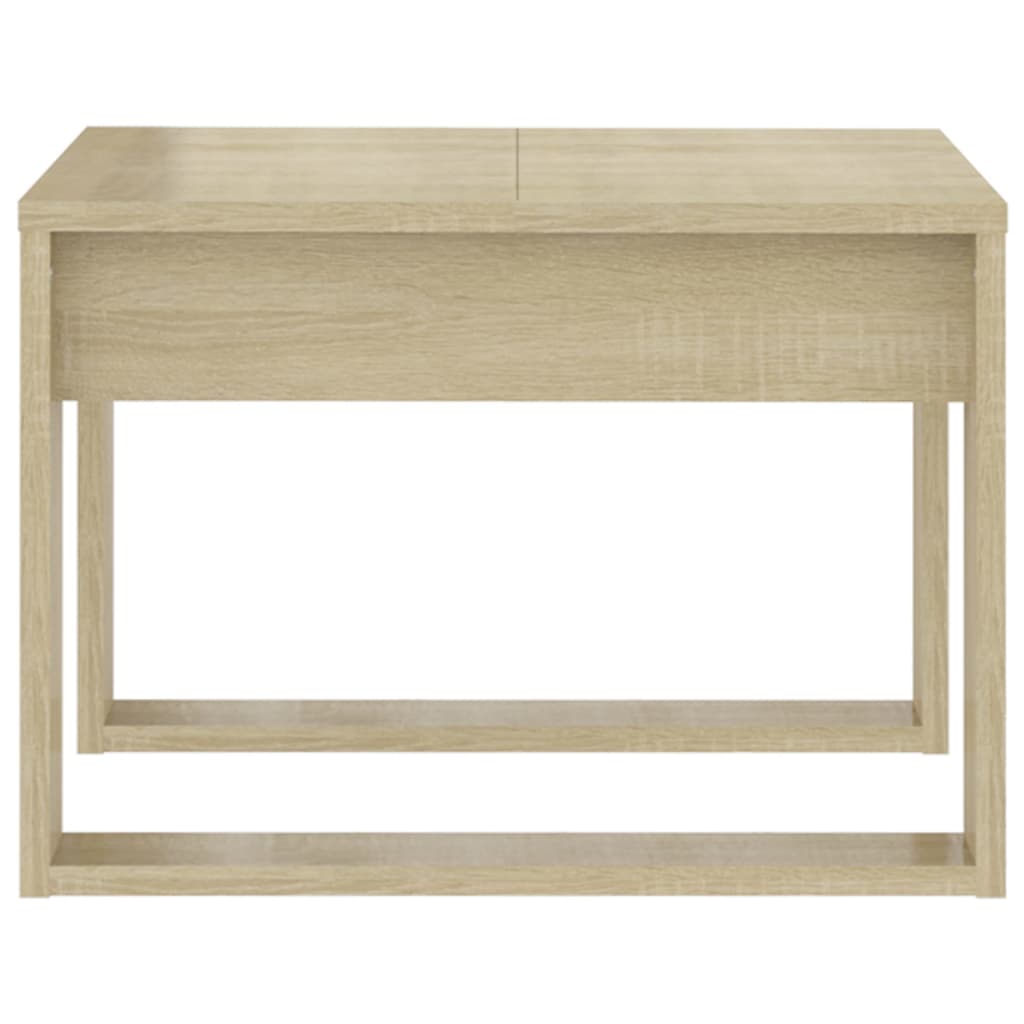 Table d'appoint Chêne sonoma 50x50x35 cm Bois d’ingénierie - XIOS