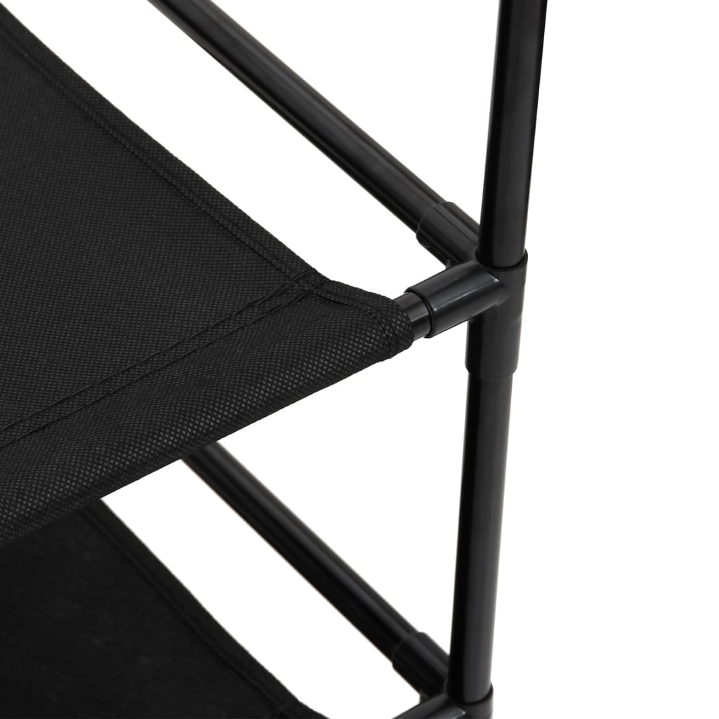 Armoire de rangement avec 6 tiroirs 55x29x55 cm Noir Acier - XIOS