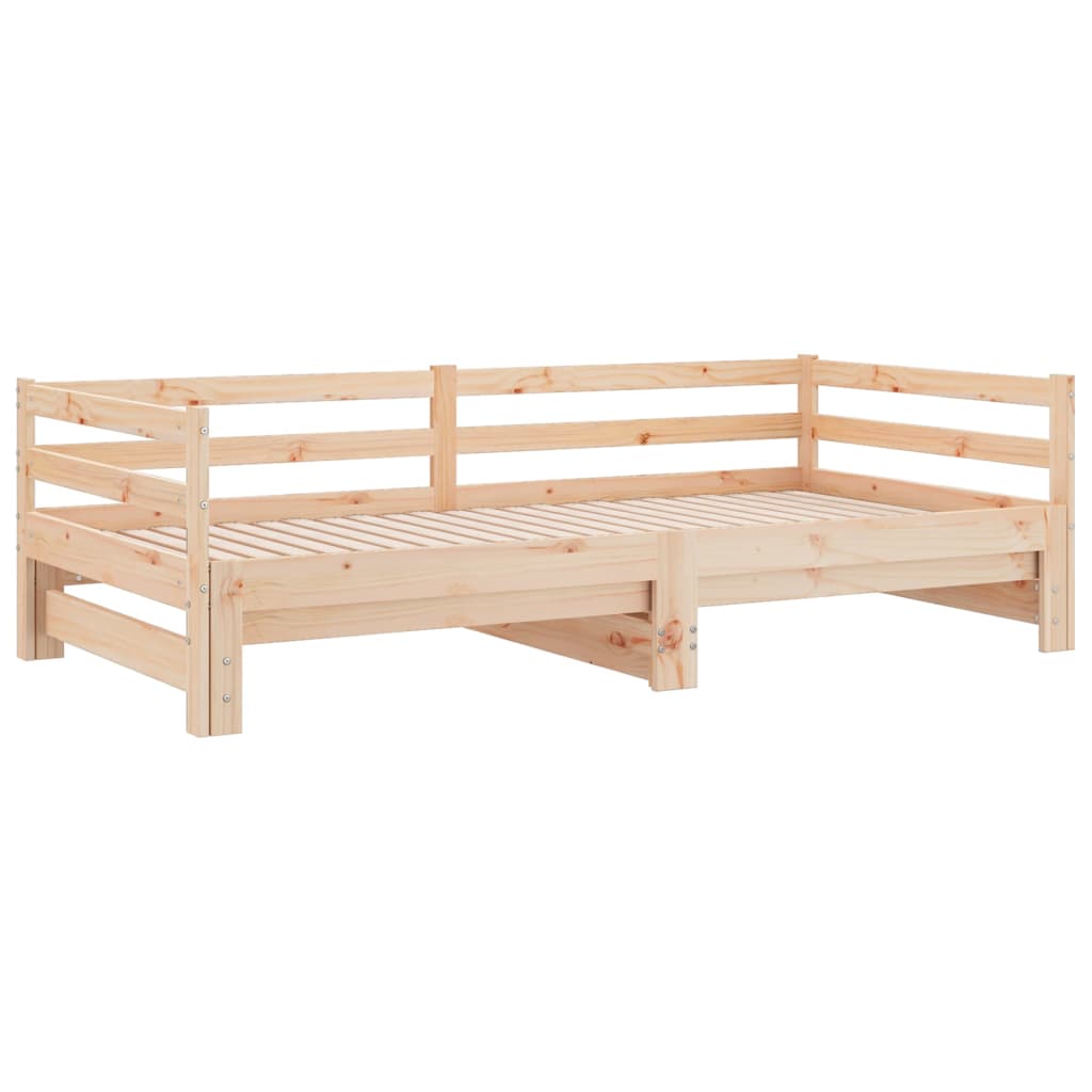 Lit coulissant sans matelas 2x(90x200) cm - XIOS