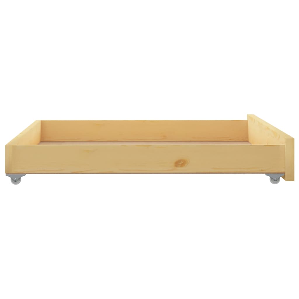 Tiroirs de lit 2 pcs Bois de pin massif - XIOS