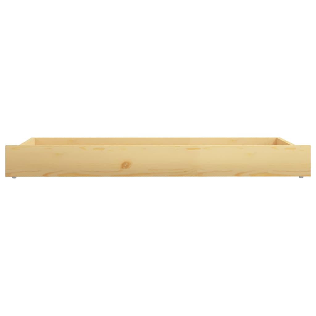 Tiroirs de lit 2 pcs Bois de pin massif - XIOS