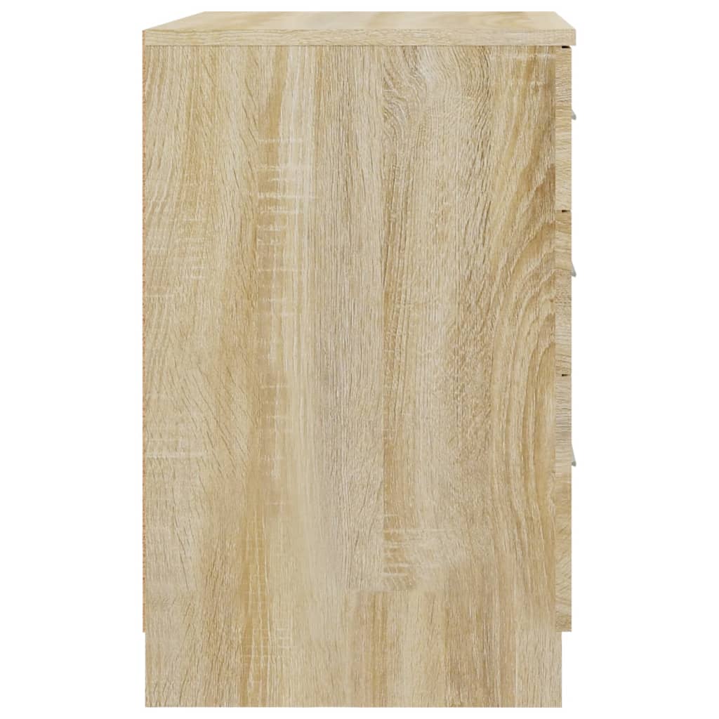 Table de chevet Chêne sonoma 40x40x63 cm Bois d’ingénierie - XIOS