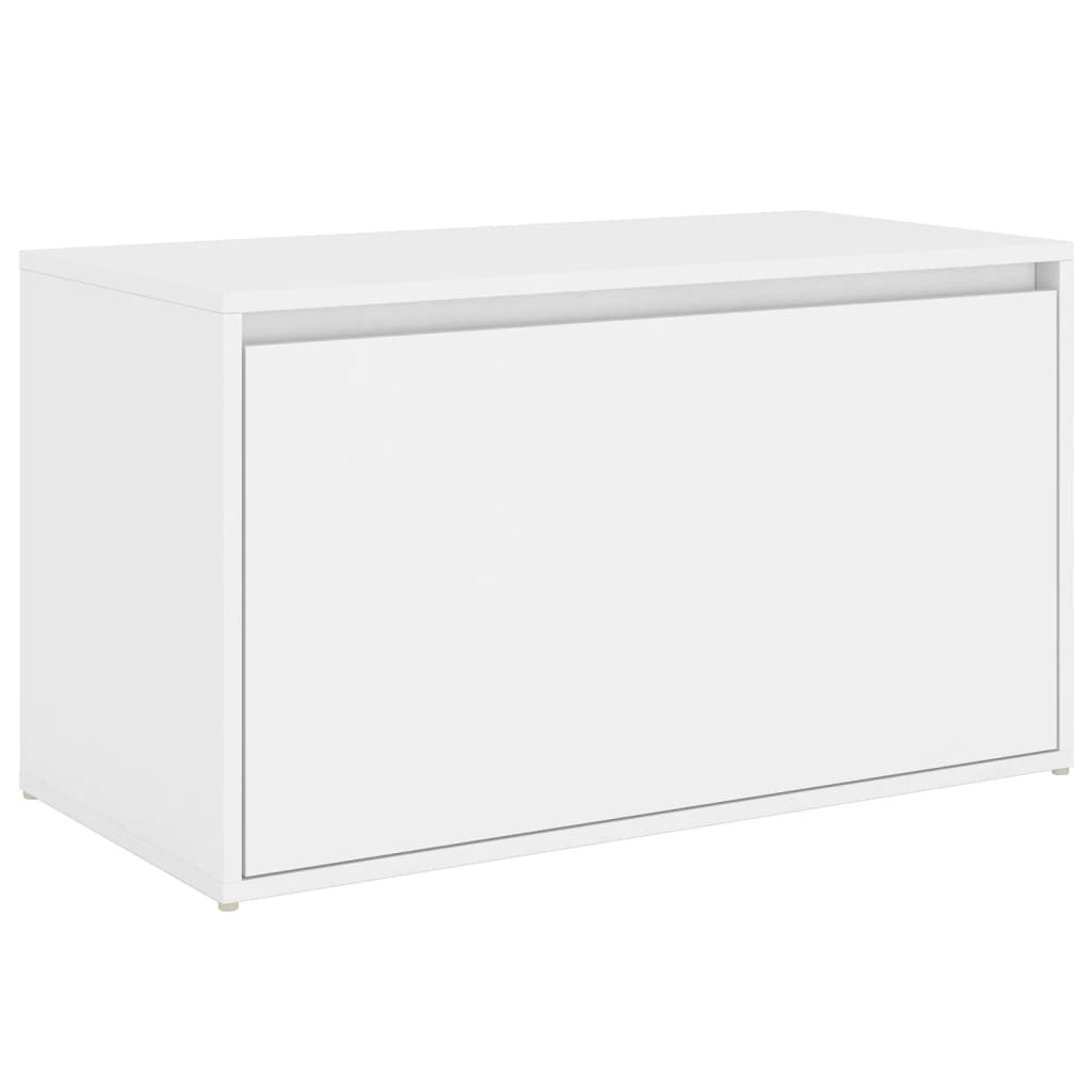 Banc d'entrée 80x40x45 cm Blanc Bois d’ingénierie - XIOS