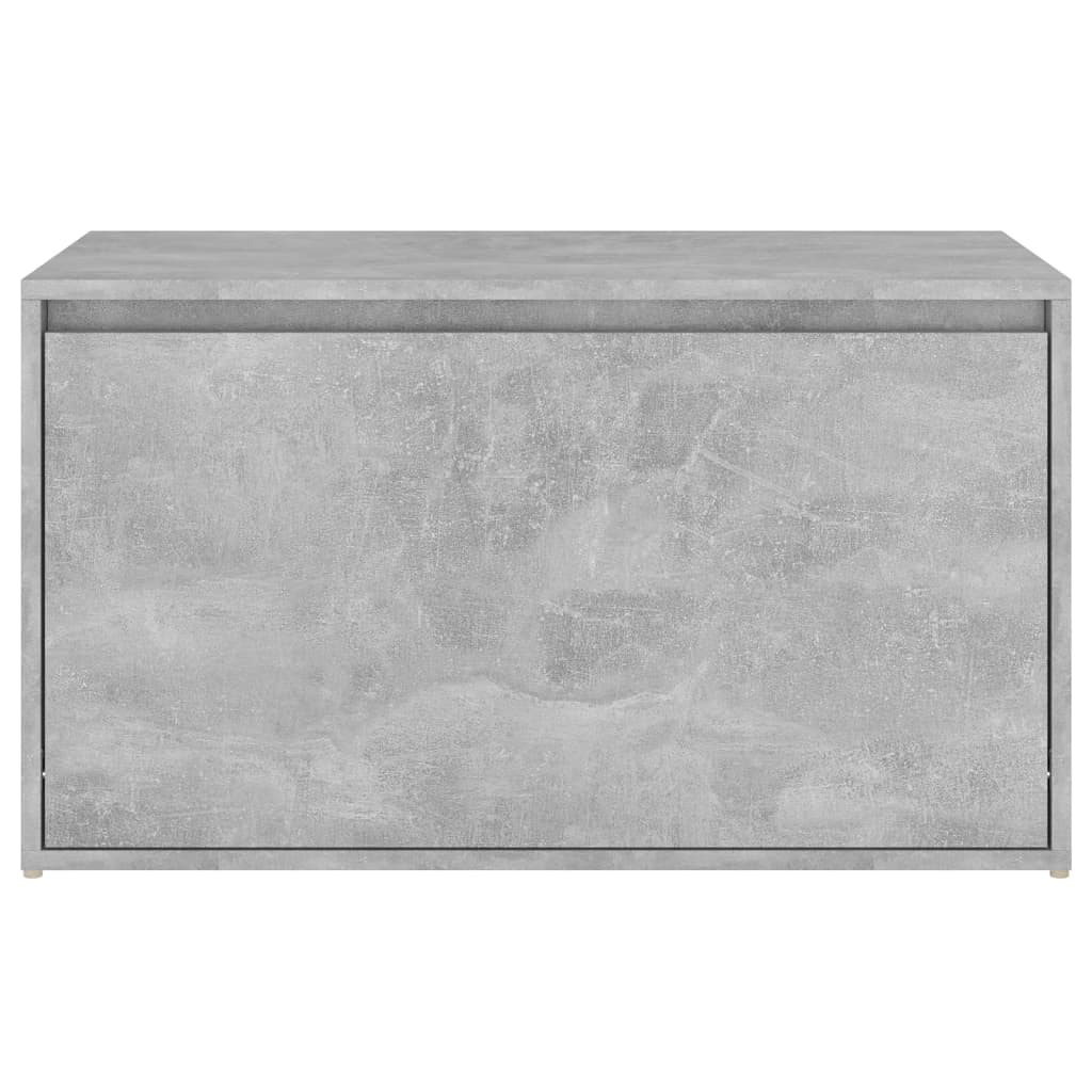 Banc d'entrée 80x40x45 cm Gris béton Bois d'ingénierie - XIOS
