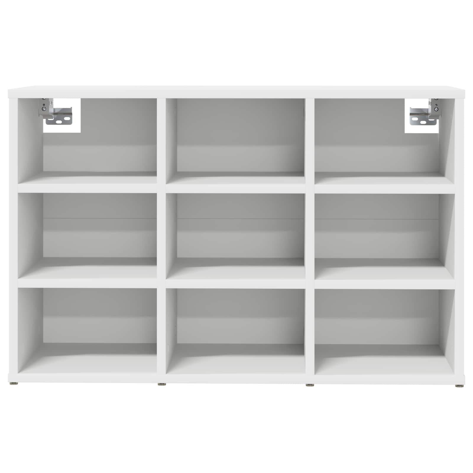 Cabinet à chaussures Blanc 77,5 x 30 x 51 cm Bois d'ingénierie - XIOS