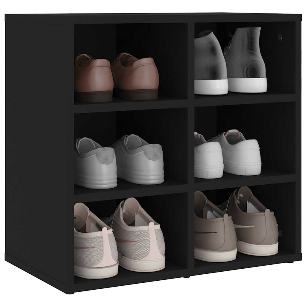 Armories à chaussures 2 pcs noir 52,5x30x50 cm - XIOS