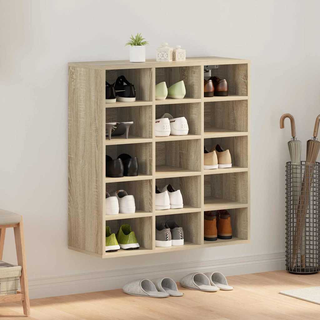 Cabinet à chaussures Chêne Sonoma 77,5 x 30 x 83,5 cm - XIOS